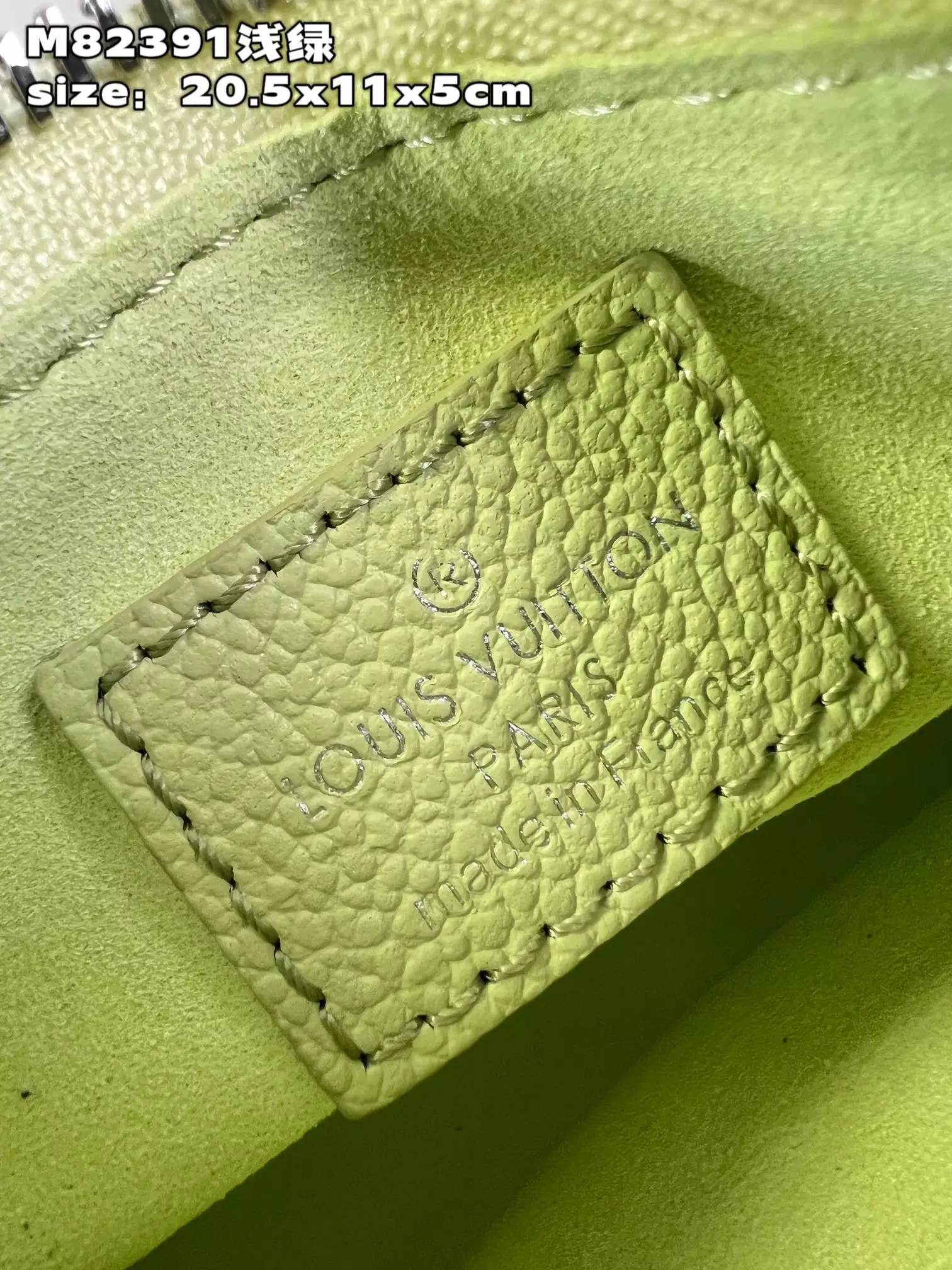 Mini Moon Monogram Empreinte Light Green Leather - Repbags.ru - Image 11