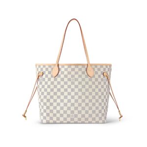 Neverfull MM Tote bag Damier Azur canvas - LB061