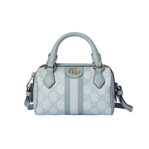 Ophidia GG Super Mini Bag in Blue GG Supreme - Repbags.ru