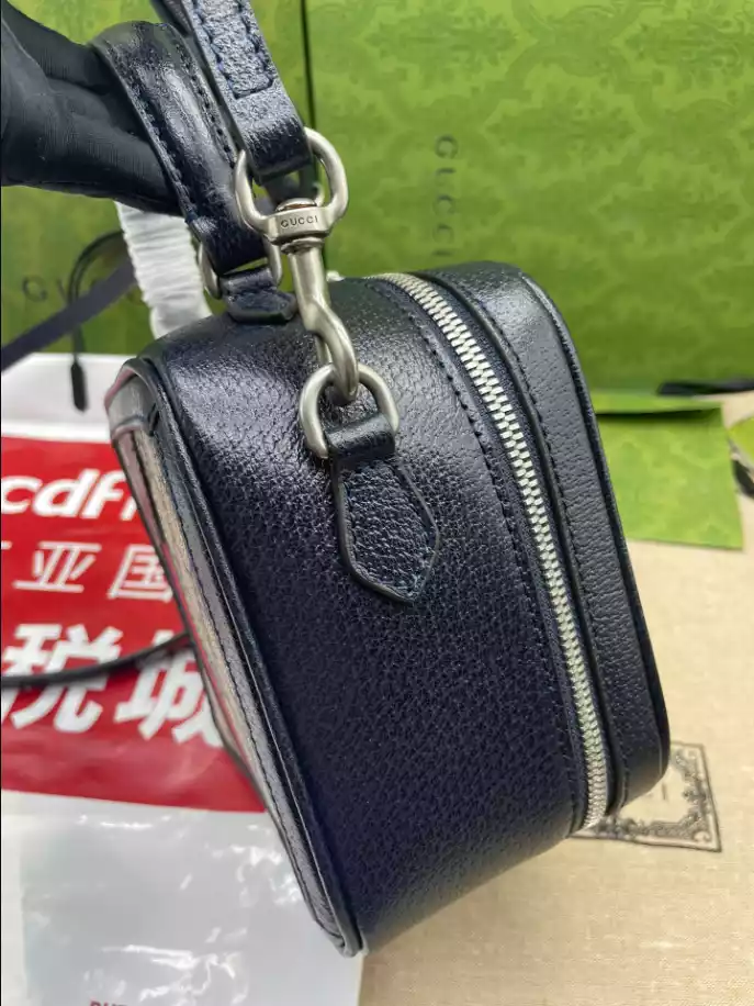 Ophidia GG Mini Top Handle Bag - Image 11