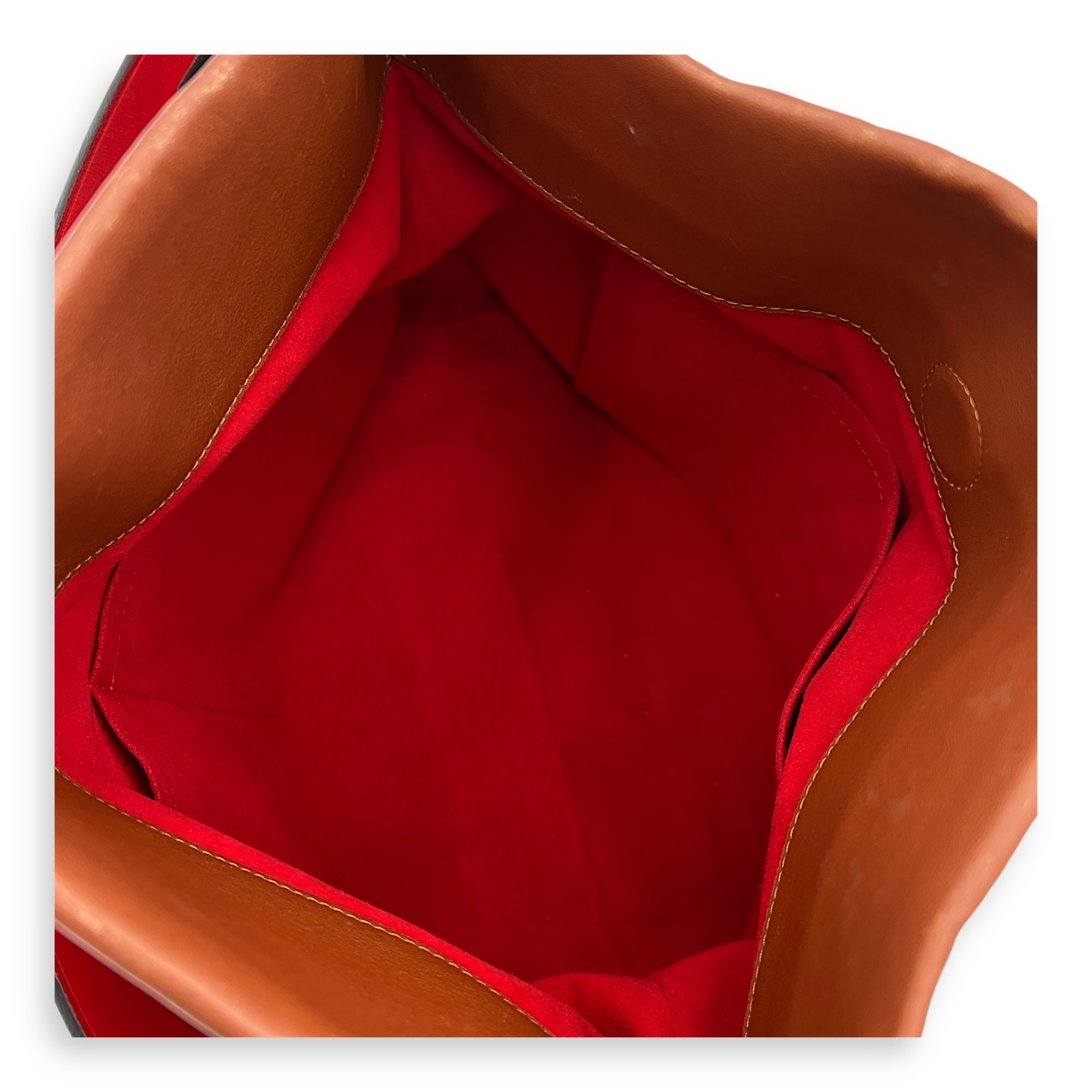 Tuileries Besace Brown Top Handle Bag in Monogram Coated Canvas, Gold hardware - Image 7