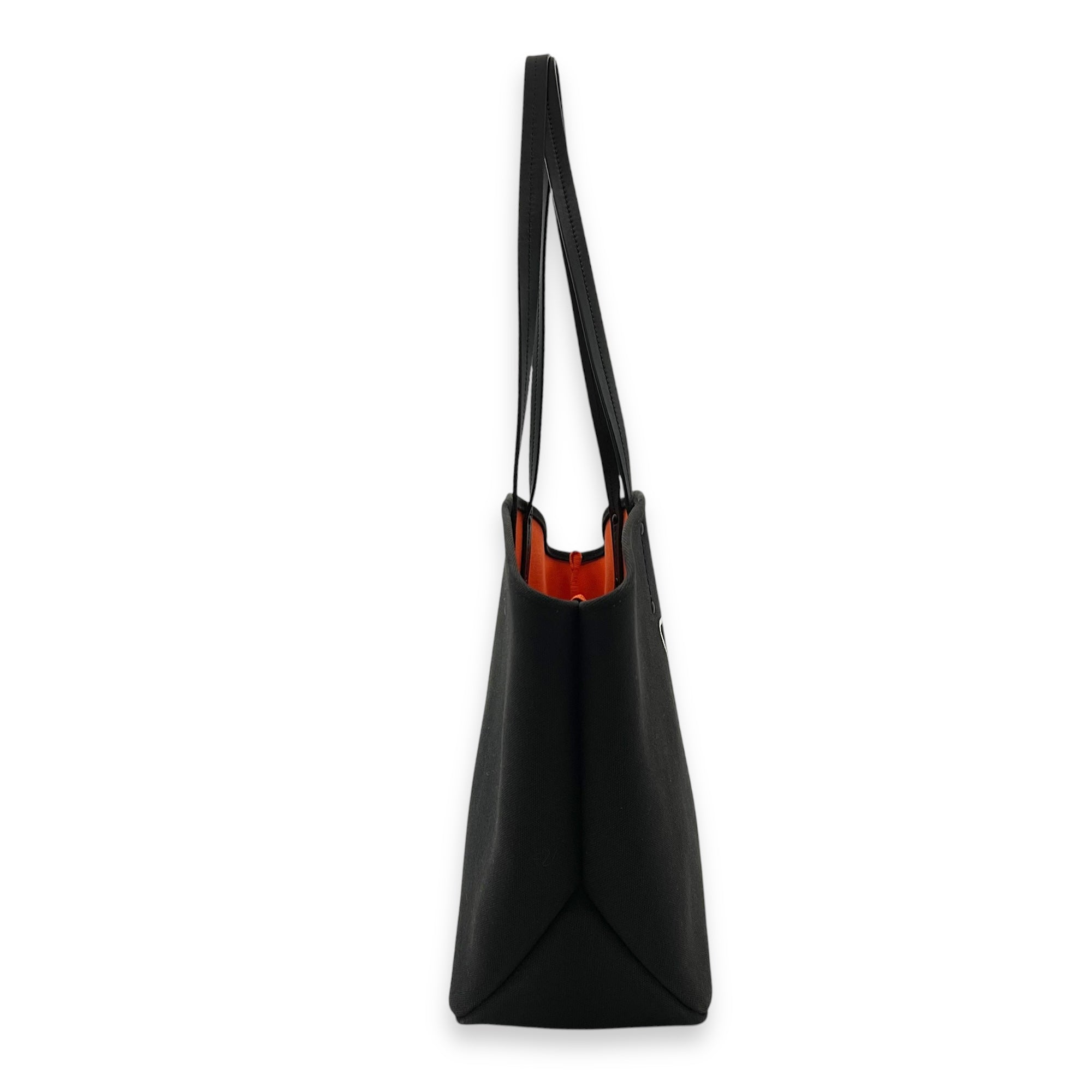 Canapa Tote Bag Black in Canvas - Image 4