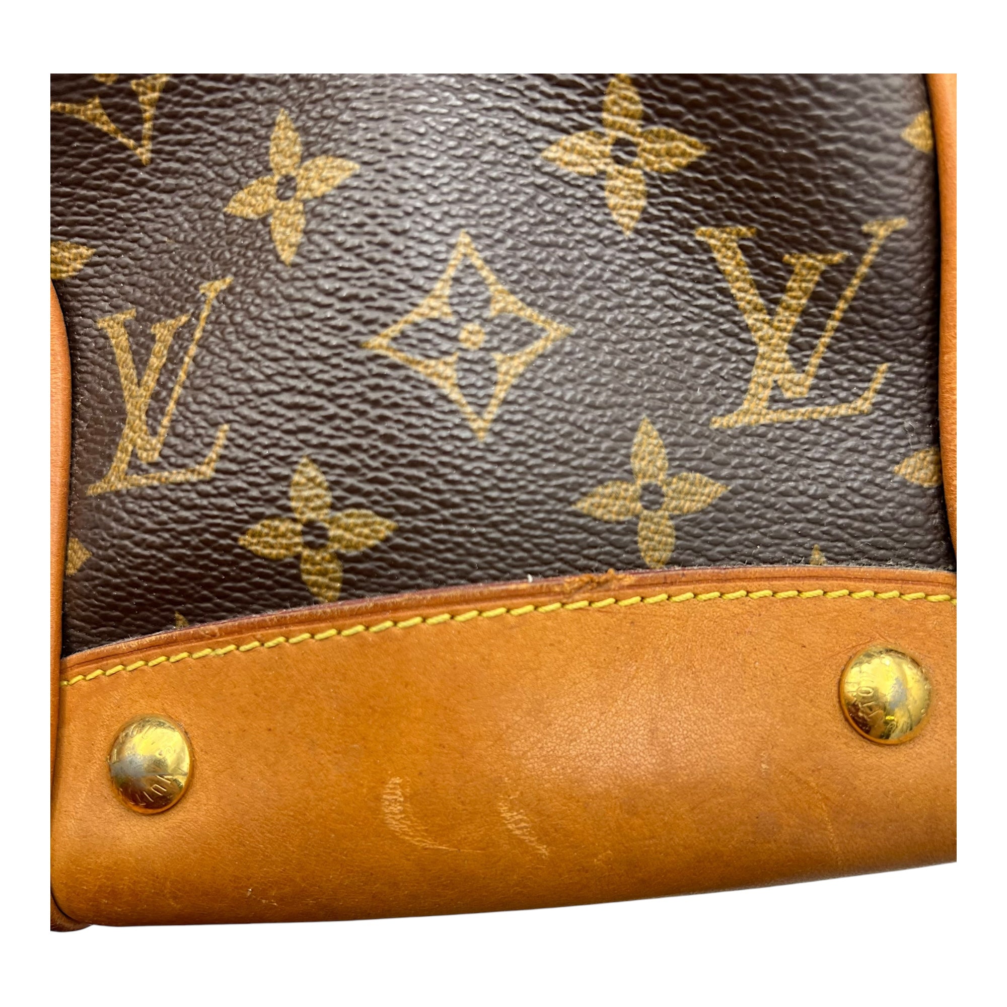 Boetie Shoulder Bag in Monogram Coated Canvas Gold hardware - Image 8