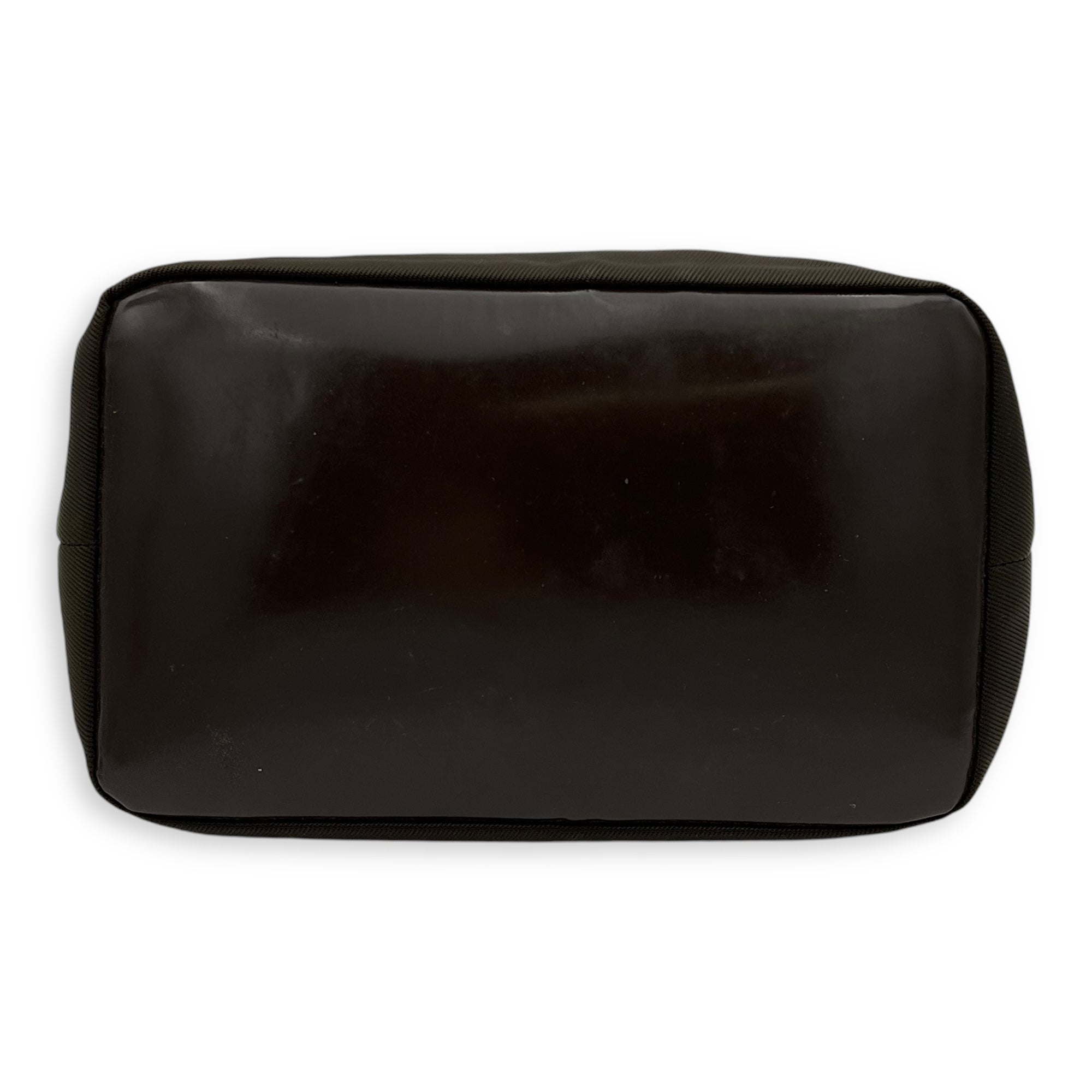 Bamboo Shoulder Bag Brown in Canvas, Silver hardware - Image 6