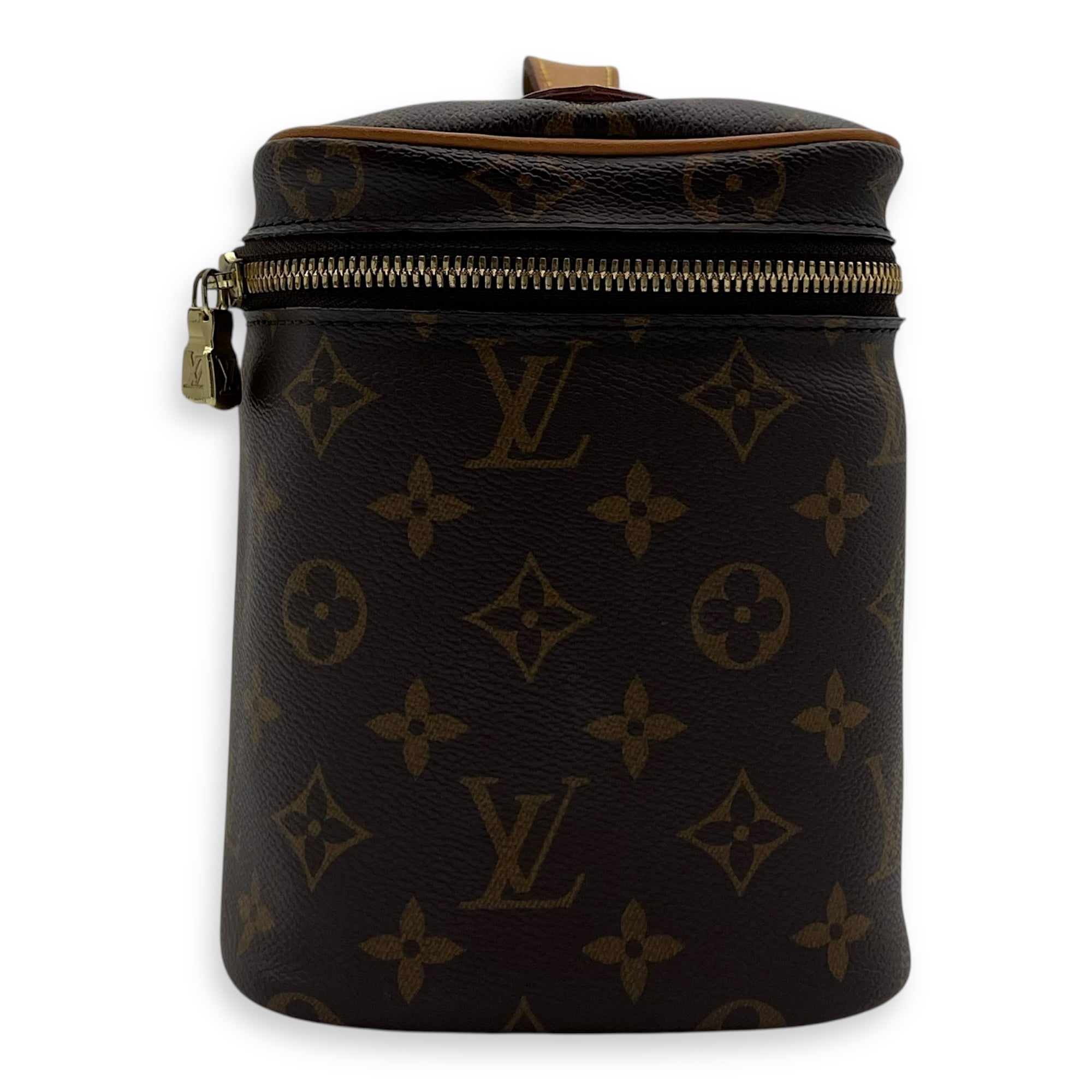 Nice BB Brown Vanity Bag in Monogram Coated Canvas, Gold hardware - Image 5