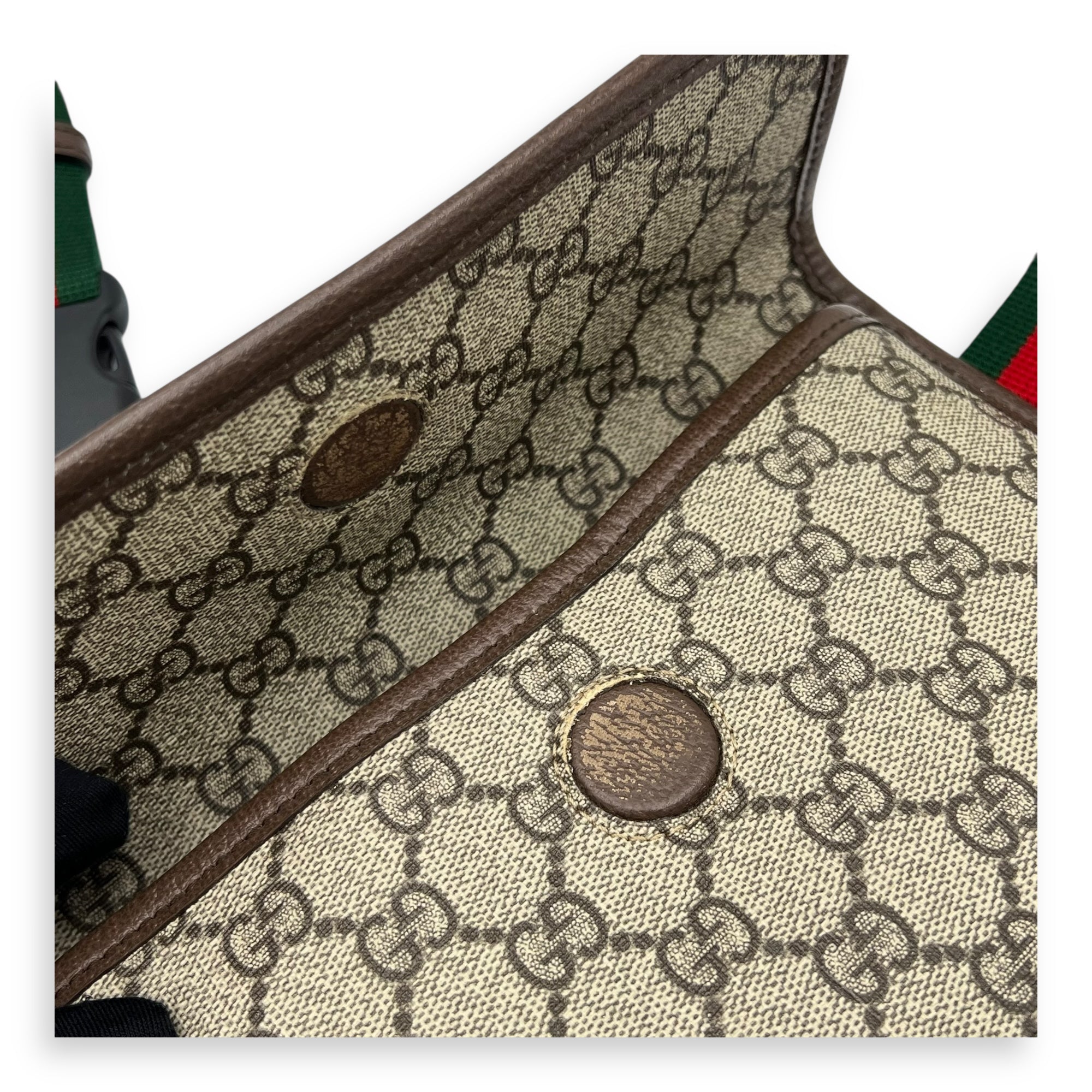 GG Supreme Belt Bag Brown in Coated Canvas, Gold hardware - Image 8