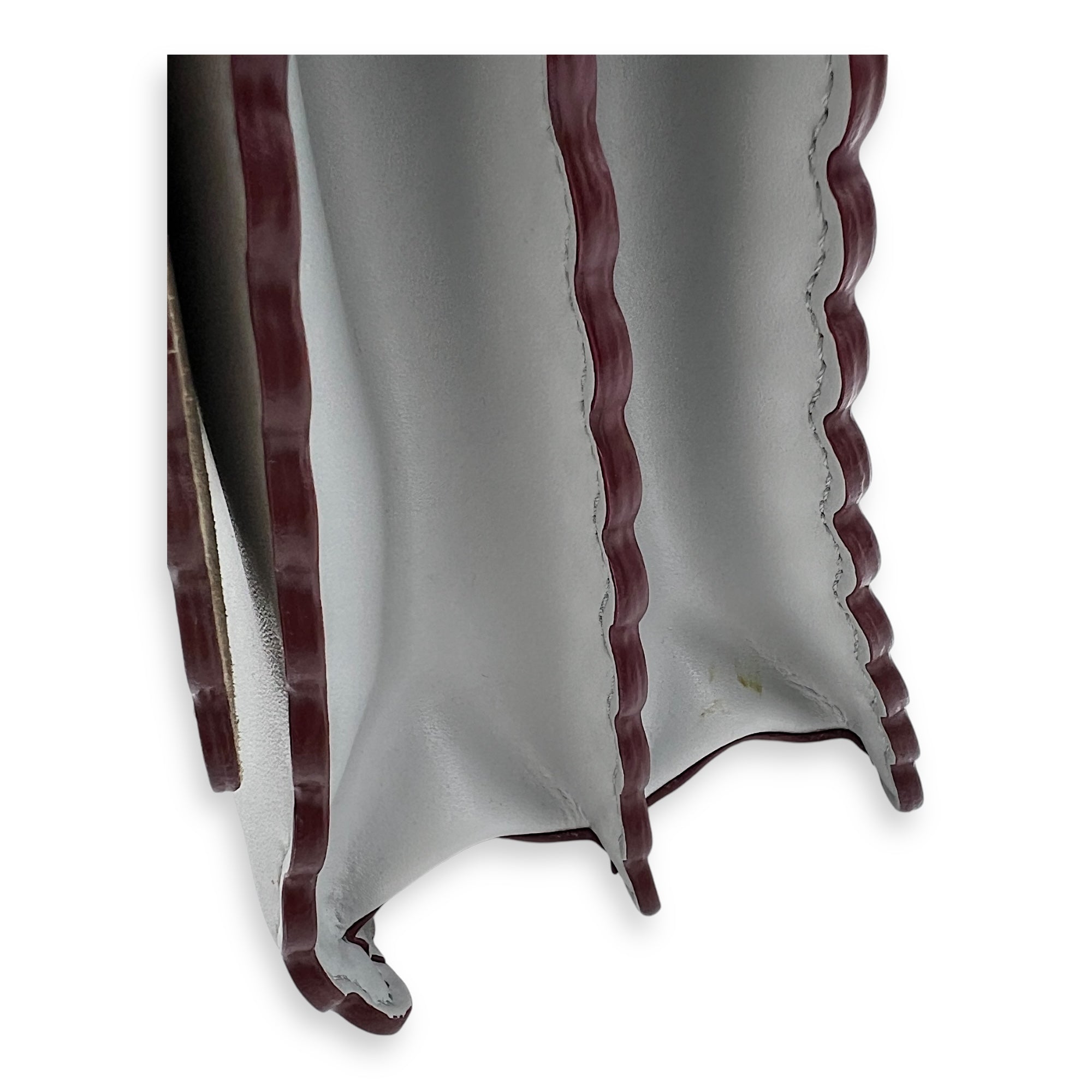 Kan I Small Crossbody bag in Calfskin, Silver Hardware - Image 9