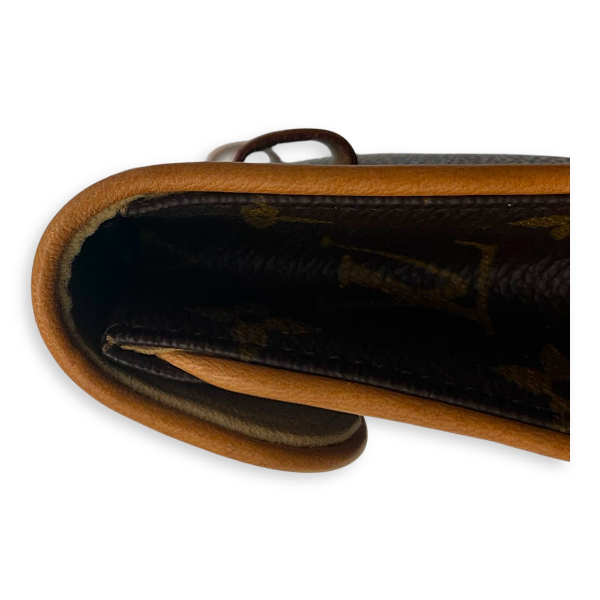 Florentine Belt Bag Brown in Monogram Coated Canvas, Gold hardware - Image 12