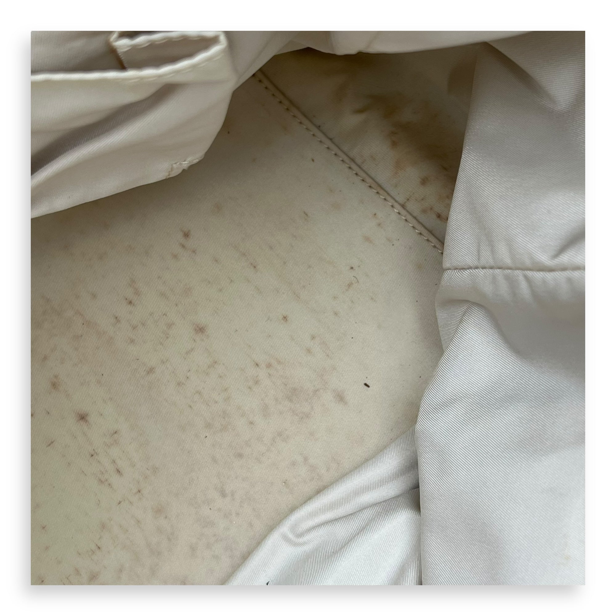 Paris Biarritz Tote Bag Large Brown in Coated Canvas, Silver hardware - Image 16