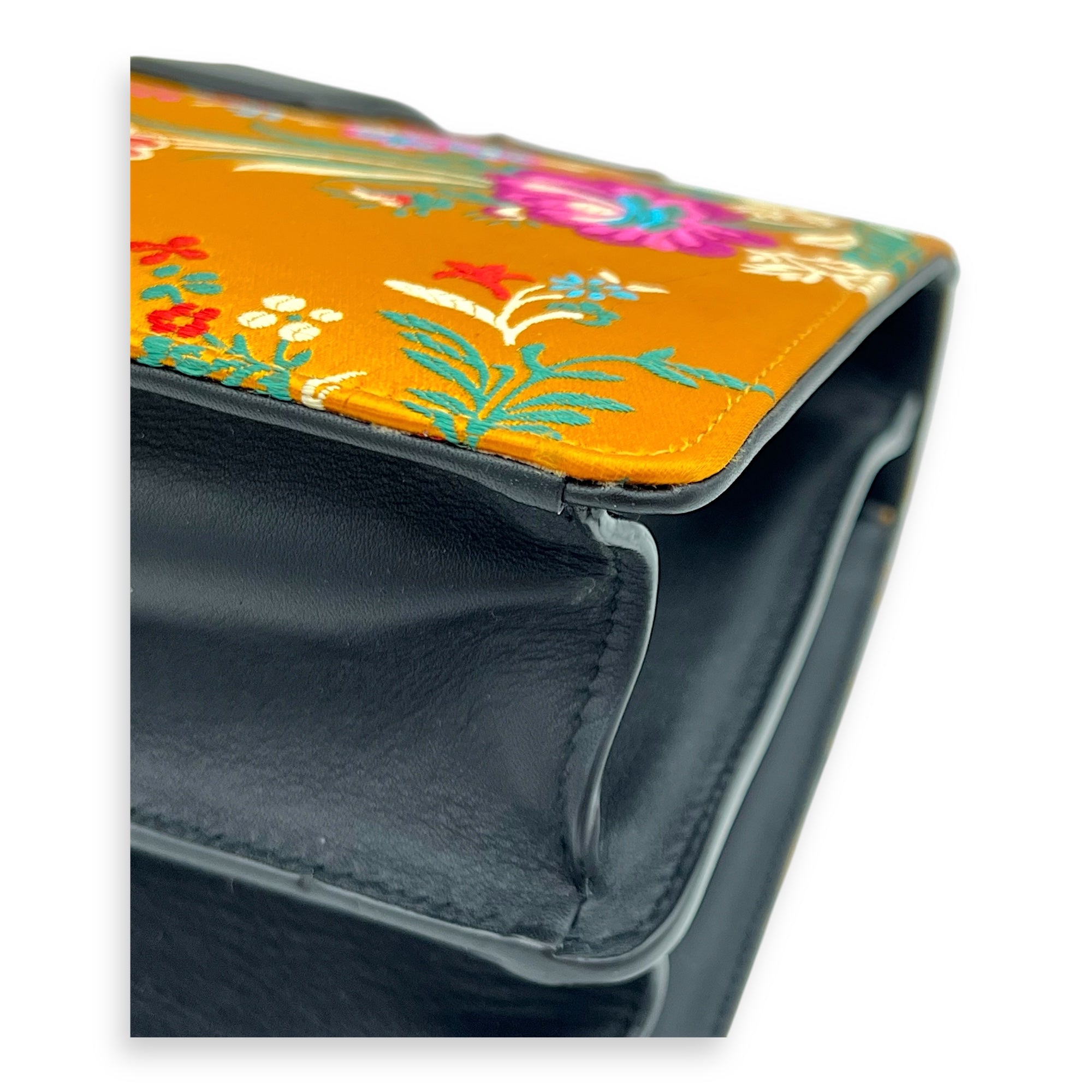 Dionysus Top Handle Bag Multi-colour in Calfskin, Gold hardware - Image 10