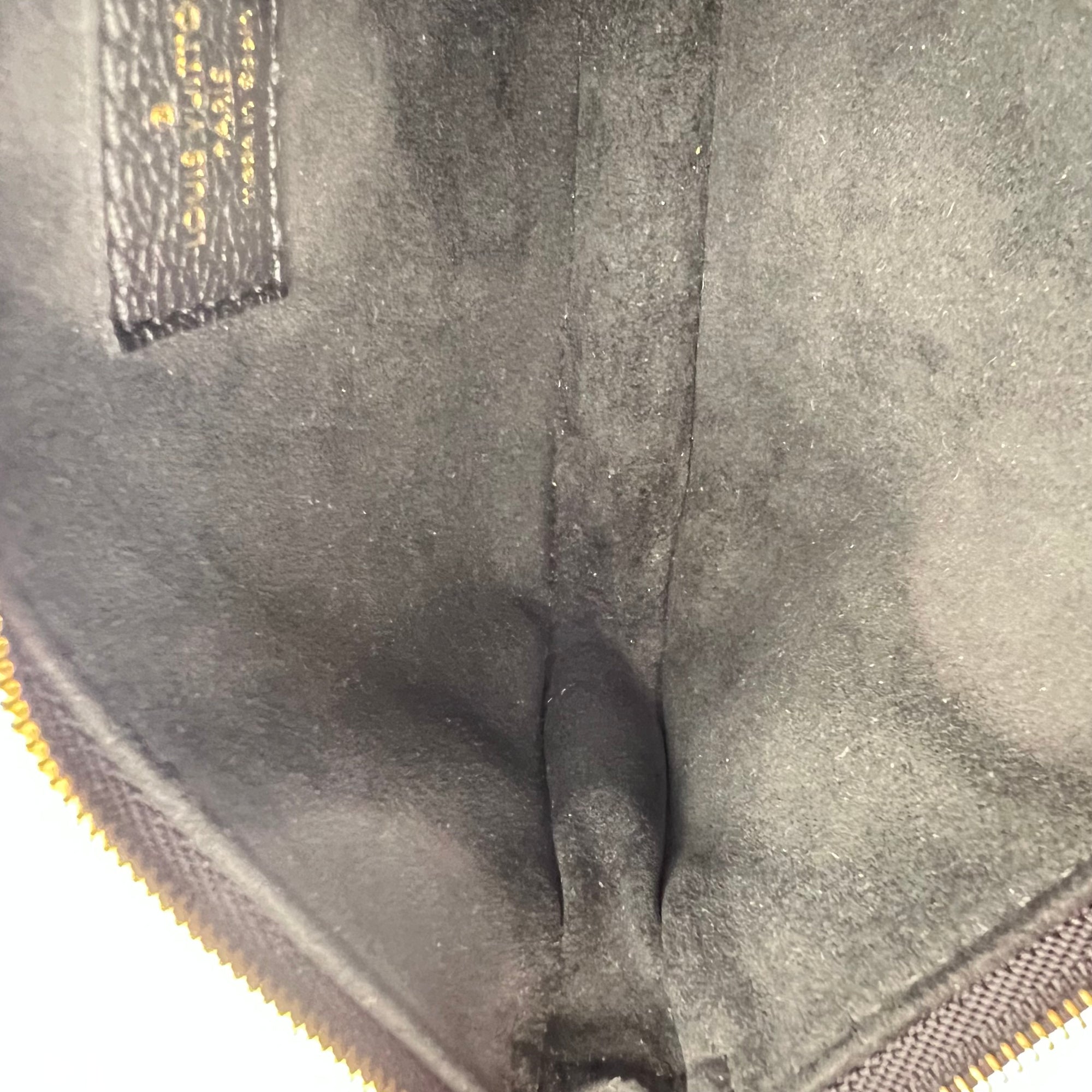 Multi-Pochette Accessoires Shoulder Bag Black in Empreinte Leather, Gold hardware - Image 15