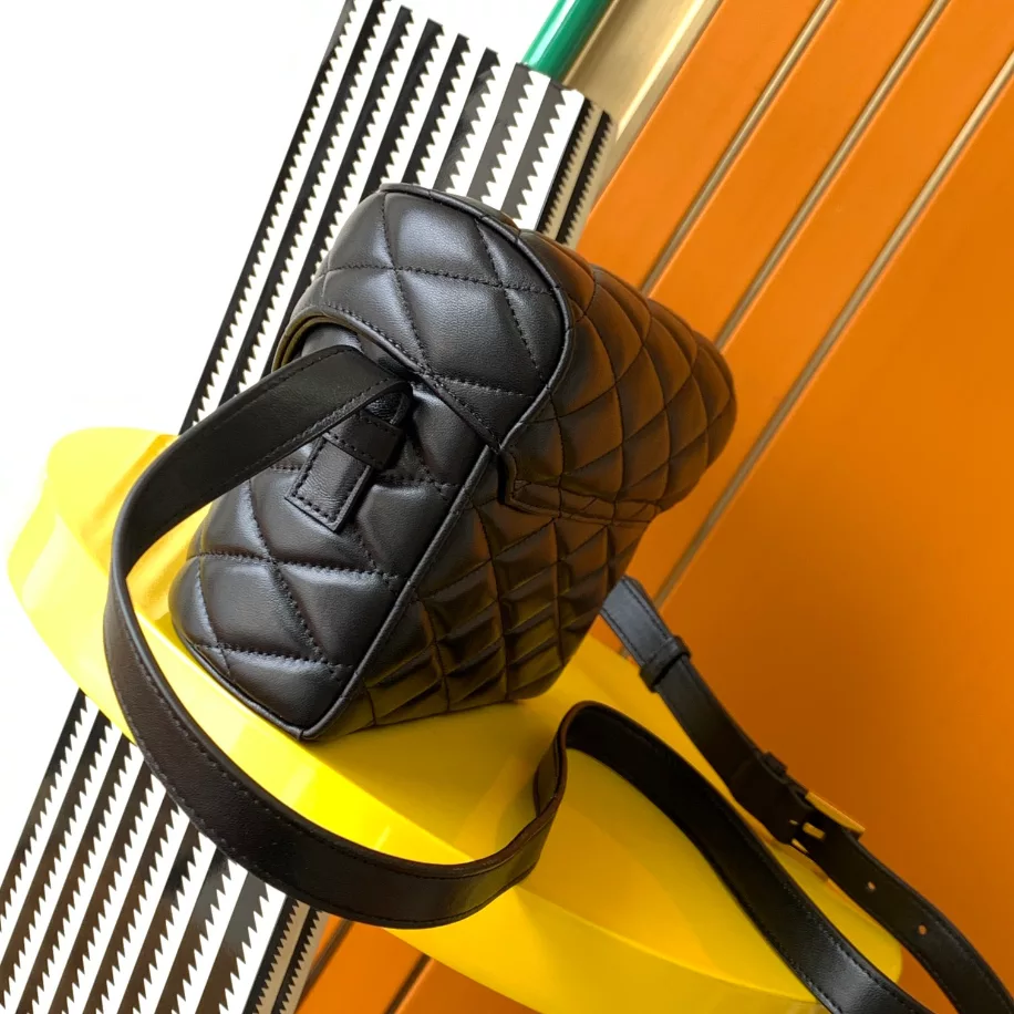 Saint Laurent June Box Bag in Quilted Lambskin - Image 10