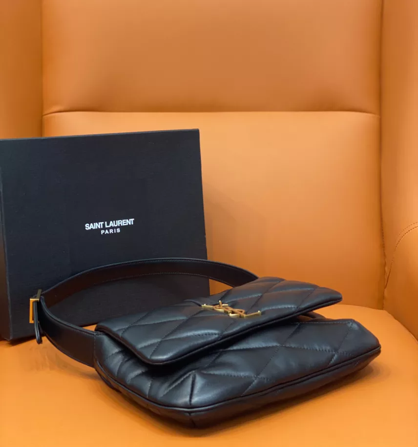 Saint Laurent Le 57 Hobo Bag in Quilted Lambskin - Image 5