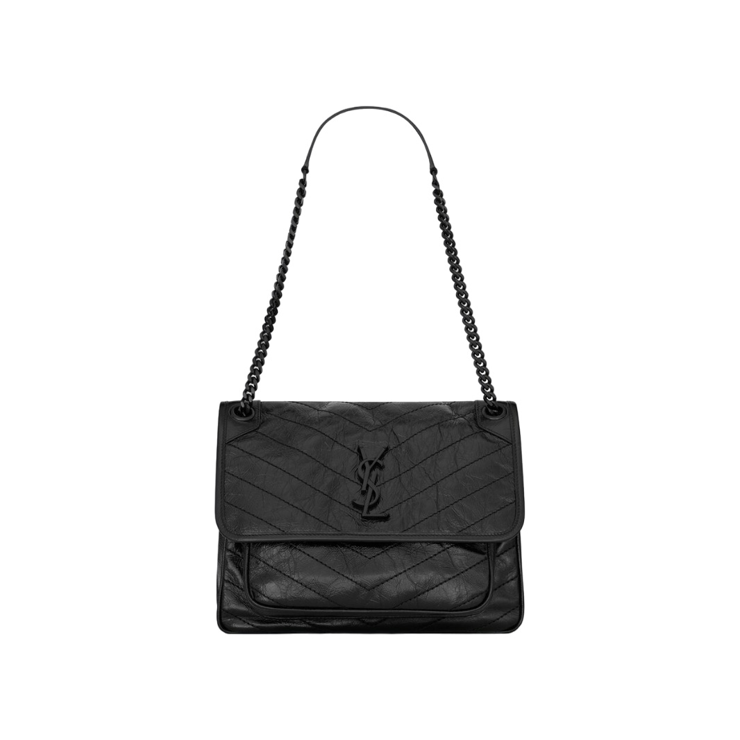 Saint Laurent Niki Medium In Vintage Leather