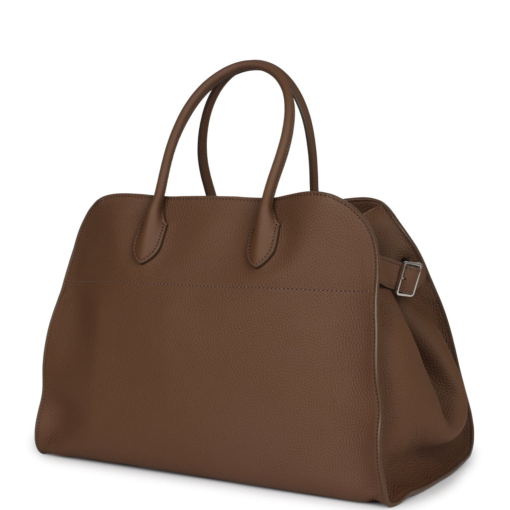 The Row Soft Margaux 15 Bag Chevre Calfskin Silver Hardware - Image 4