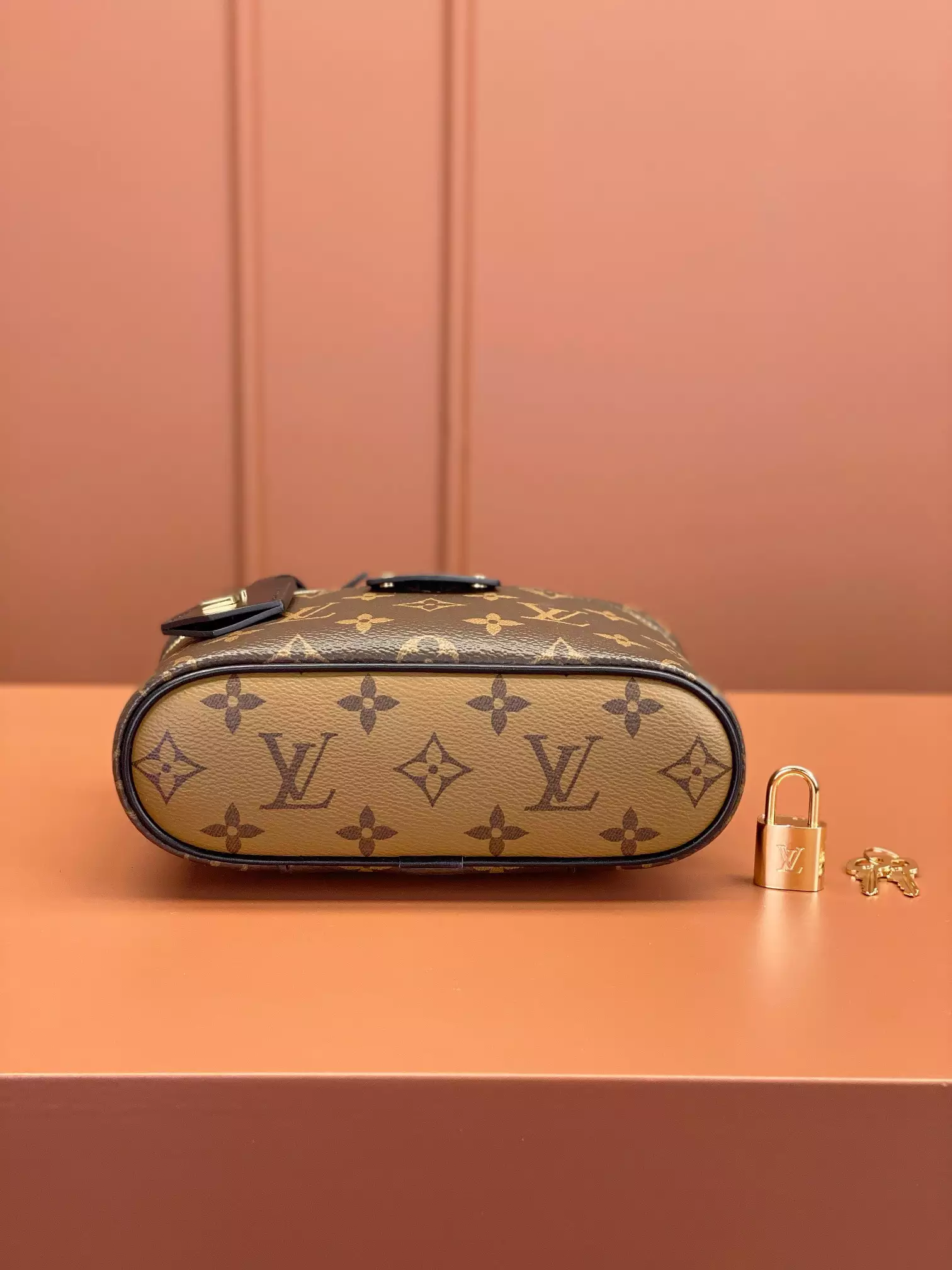 Vanity Chain Pouch Monogram Brown Coated Canvas - Repbags.ru - Image 7