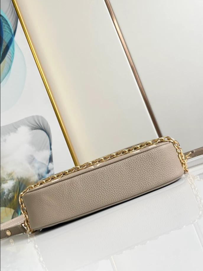 Wallet On Chain Ivy Bicolour Monogram Empreinte Leather - LB242 - Image 10