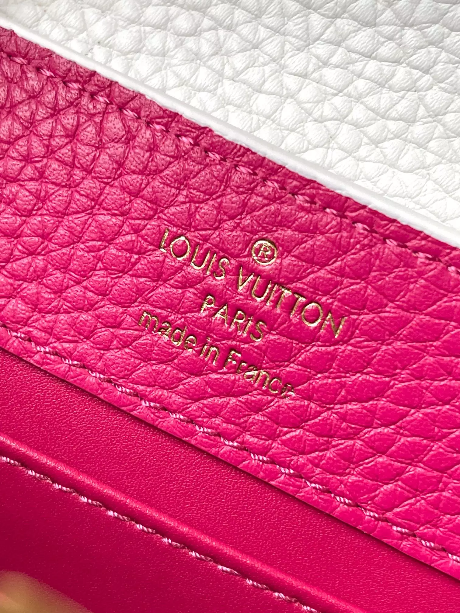 LV Capucines Mini Capushell in Snow White - Repbags.is - Image 11