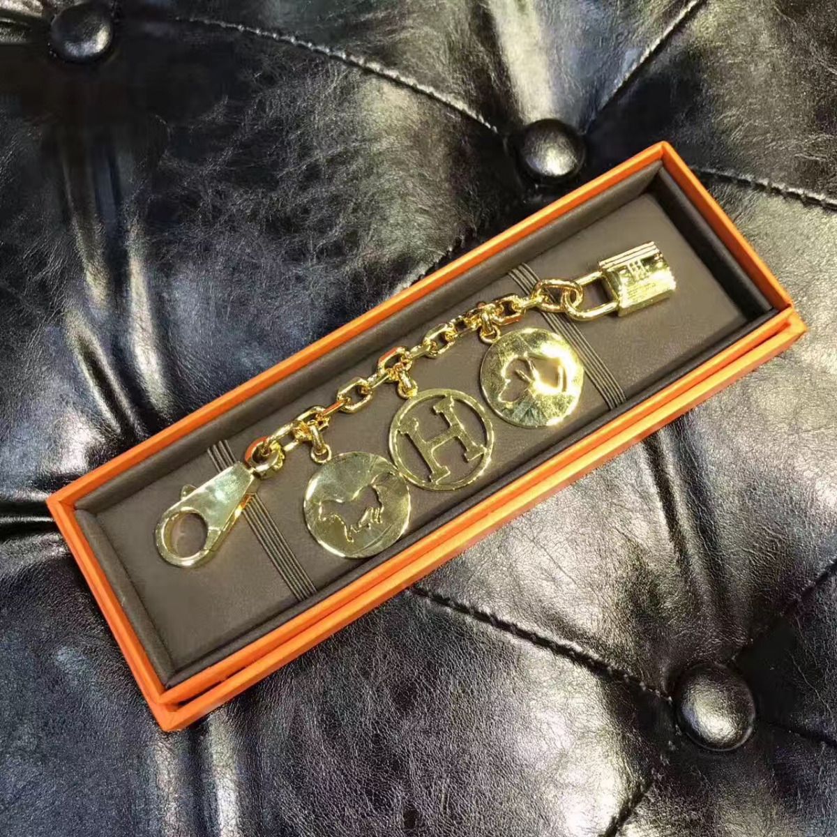 Hermes Gold Breloque Bag Charm - Image 3