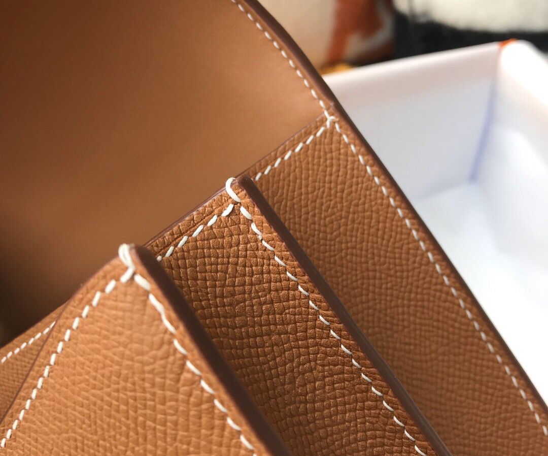 Hermes Brown Constance MM 24cm Epsom Leather Bag - Image 9