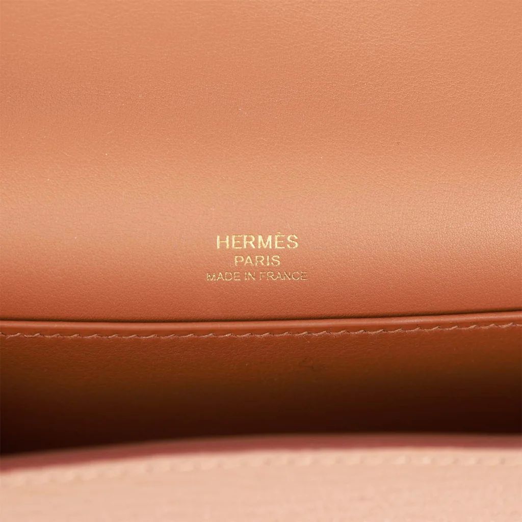 Hermes Geta Handmade Bag In Quebracho Chevre Mysore Leather - Image 11