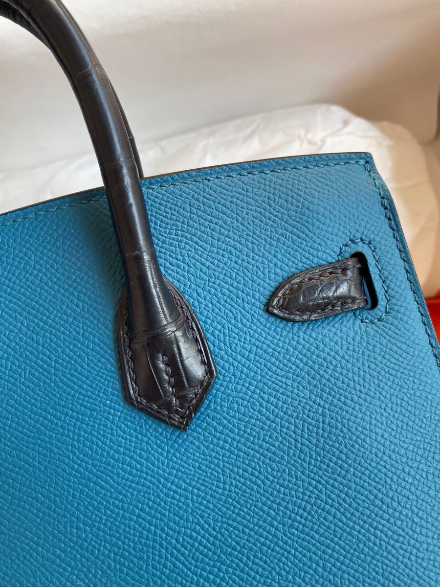 Hermes Night Sac Faubourg Birkin 20 Sellier Limited Edition Bag - Image 7