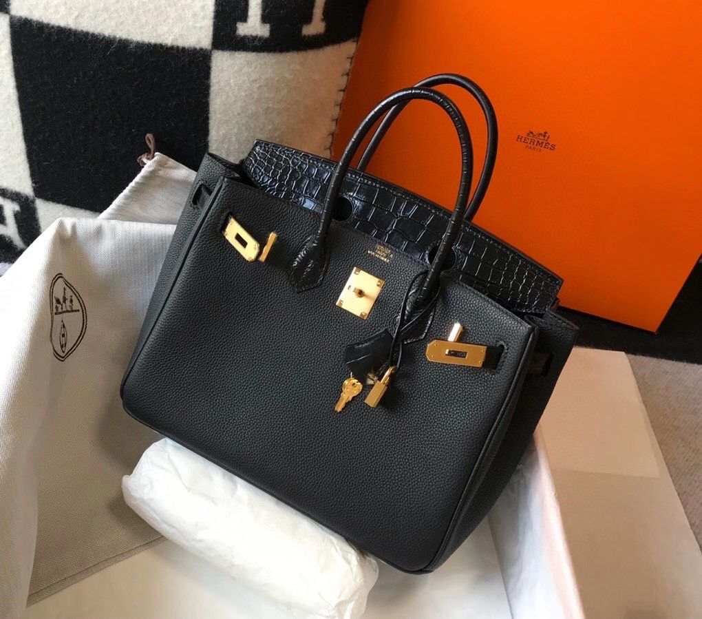 Hermes Touch Birkin 30cm Limited Edition Black Bag - Image 3