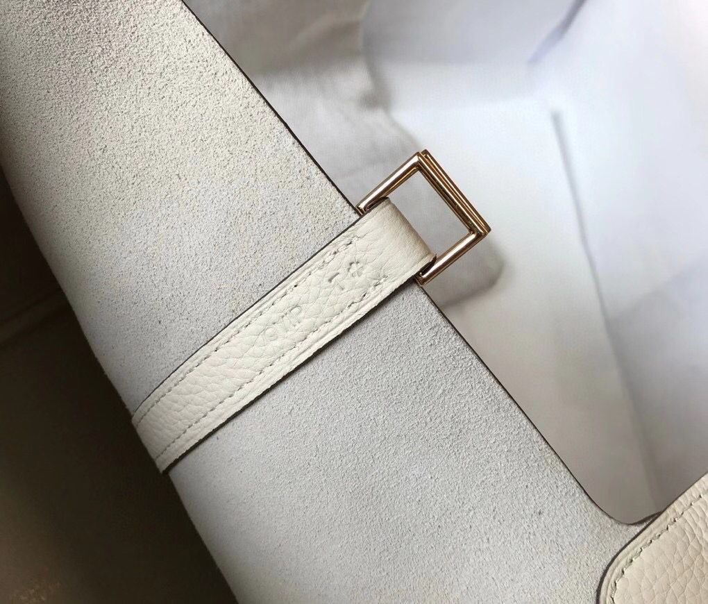 Hermes Picotin Lock 22 Bag In Beton Clemence Leather - Image 7