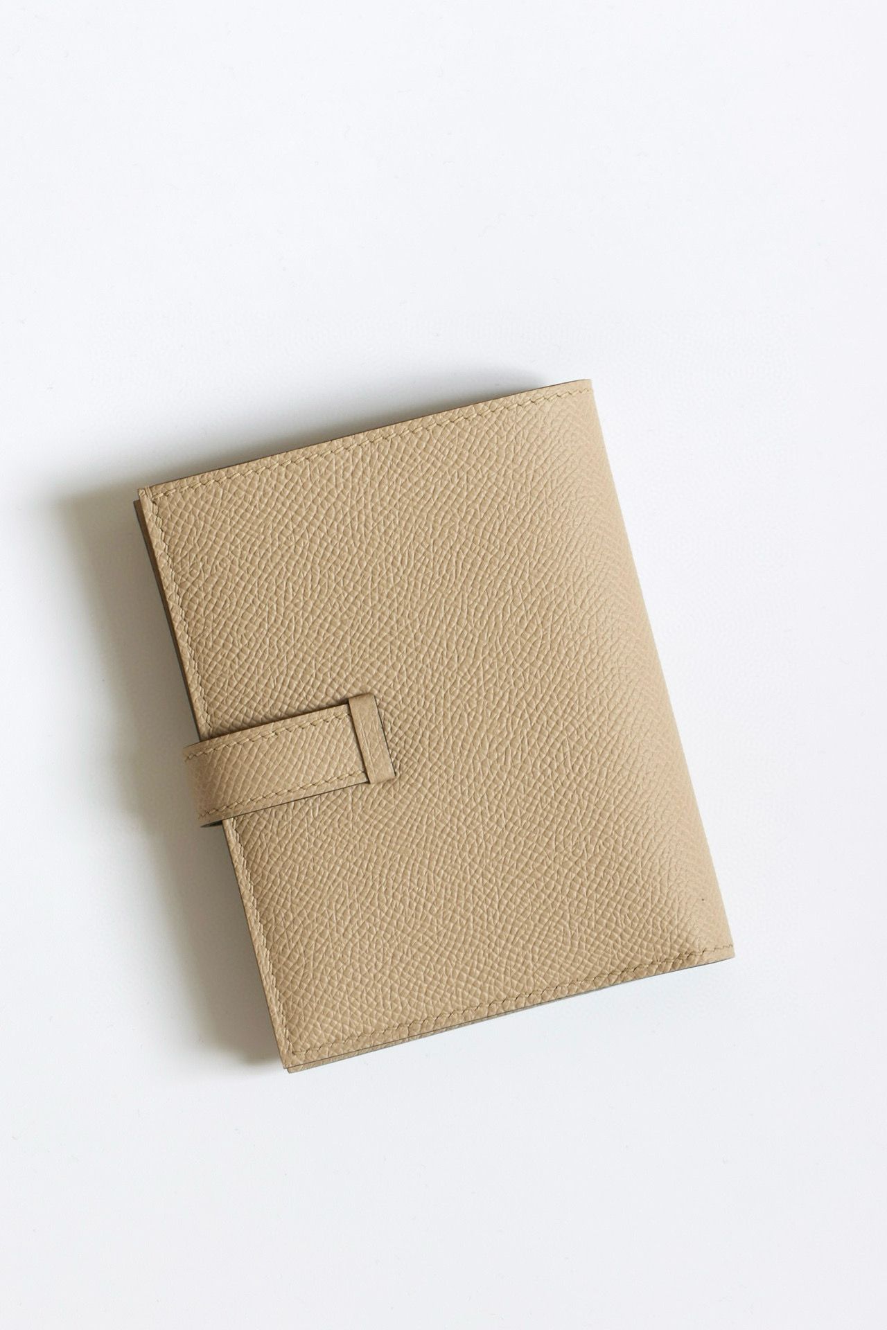Hermes Bearn Compact Handmade Wallet in Trench Epsom Calfskin - Image 10