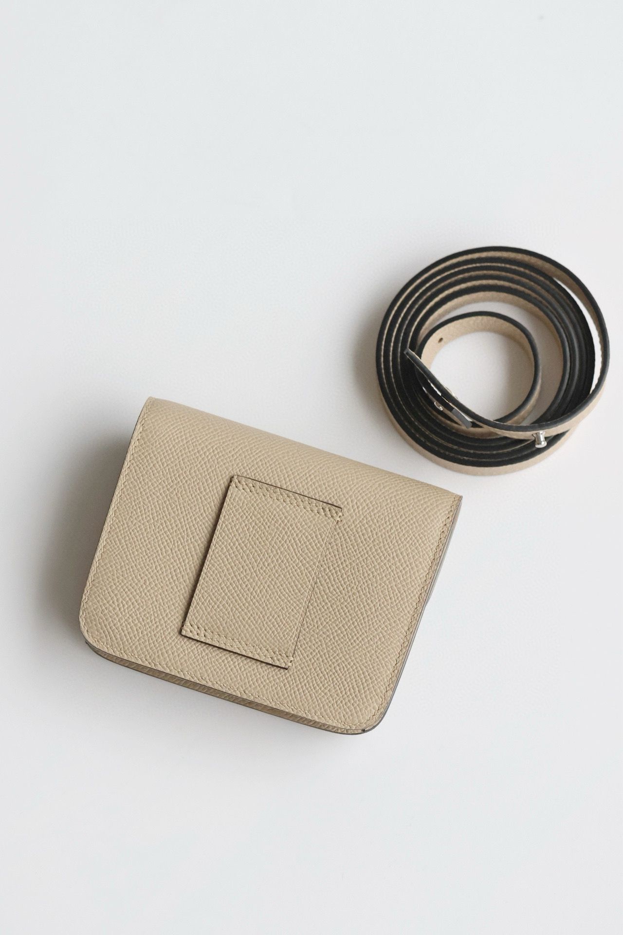 Hermes Constance Slim Wallet in Tourterelle Epsom Calfskin - Image 10