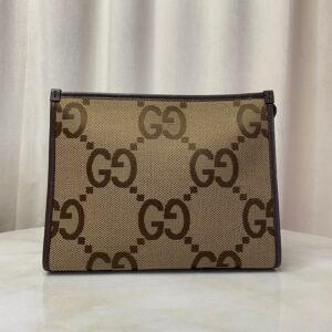Gucci Brown GG Clutch