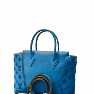 Louis Vuitton Blue W BB Tote Bag