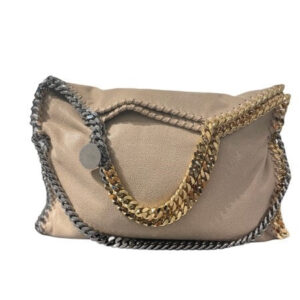 Stella Mccartney Beige Falabella large Tote Chain Bag