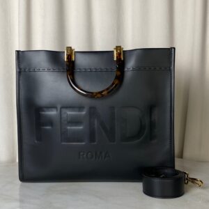 Fendi Black Sunshine Medium Bag