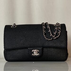 Chanel Bicolor Classic Fabric Small Bag
