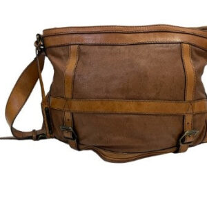 Burberry Bicolor Sheepskin Crossbody Bag