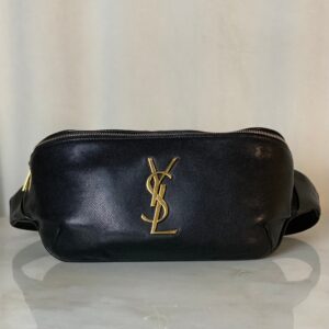 YSL Black Waist Bag