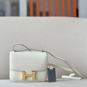 Constance 19 Epsom Craie (10) Gold Hardware