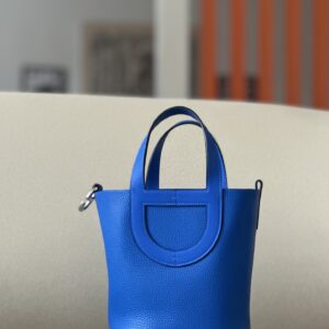 Hermes In-The-Loop 18 Swift Blue Royale (O8) Palladium Hardware